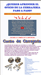 Mobile Screenshot of cursodecerrajeria.info